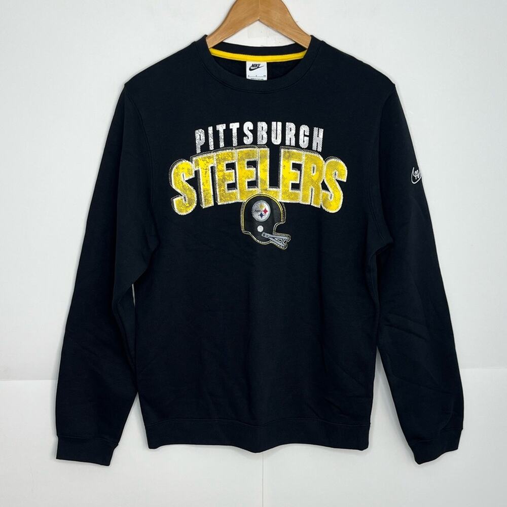 Nike Mens NFL Pittsburgh Steelers Sweatshirt Size Small